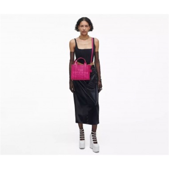 💰SOLD - H009L01SP21 - Marc Jacobs The Leather Small Tote Bag - Picture 14 of 15